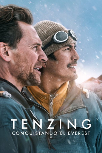 Cartel de Tenzing: Conquistando el Everest